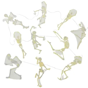 Dancing Skeletons Paper Garland (3 Metres) by East End Press