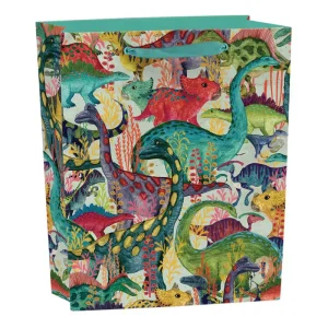 Dino Mighty Medium Gift Bag by Roger La Borde