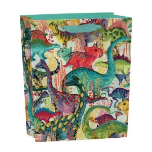 Dino Mighty Small Gift Bag by Roger La Borde