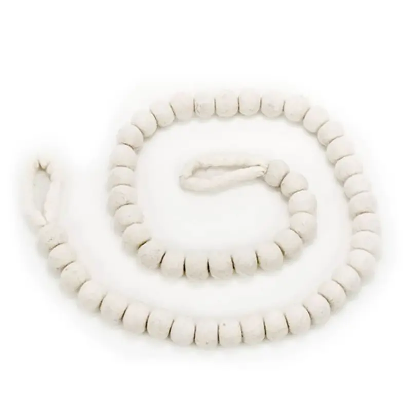 Felt Bubble Garland in White (120cm) by Felt So Good