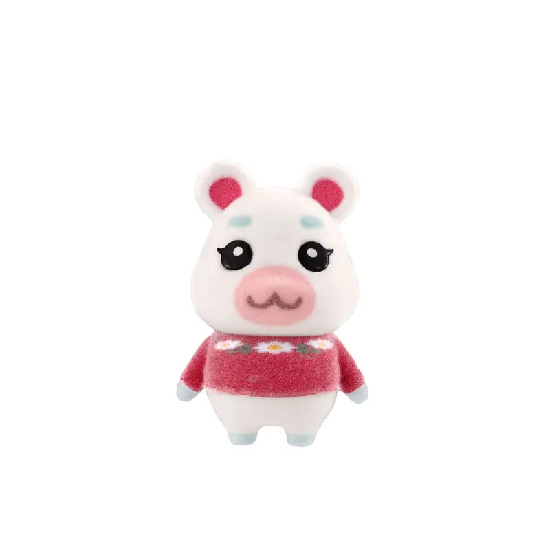Flurry Animal Crossing Doll (Shokugan Flocked Series Wave 01) by Bandai