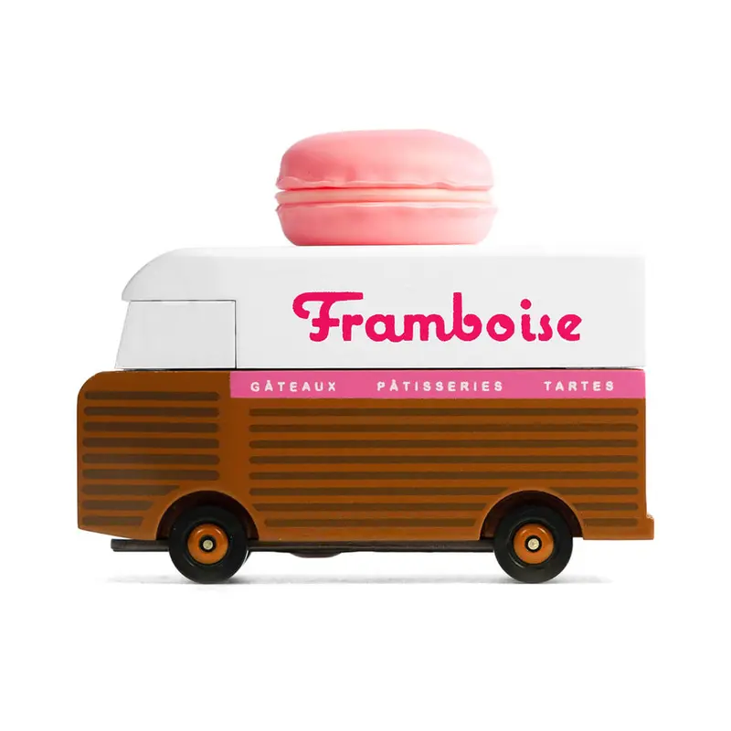 Framboise Macaron Van Mini Candyvan By Candylab Toys