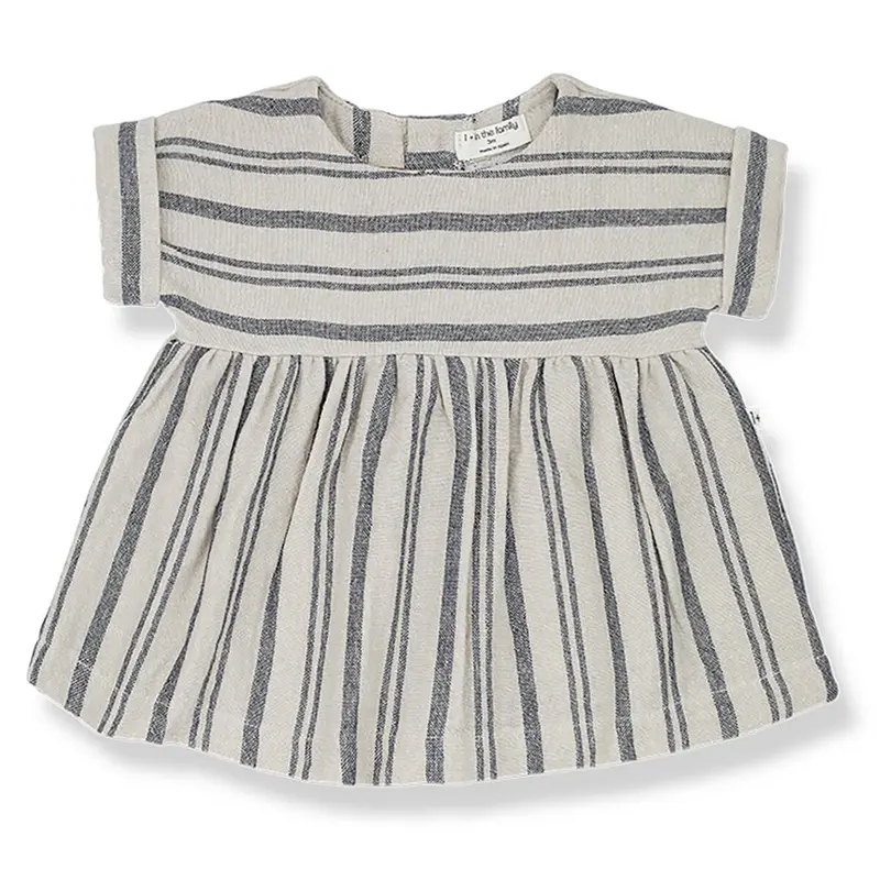 Josephine Striped Dress by 1+ In The Family - Last One In Stock - 3 Months