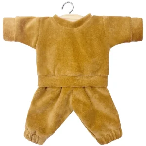 Liam Sweatshirt Outfit (34cm Doll) in Camel by Minikane