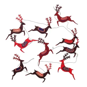 Reindeer Paper Garland (3 Metres) by East End Press