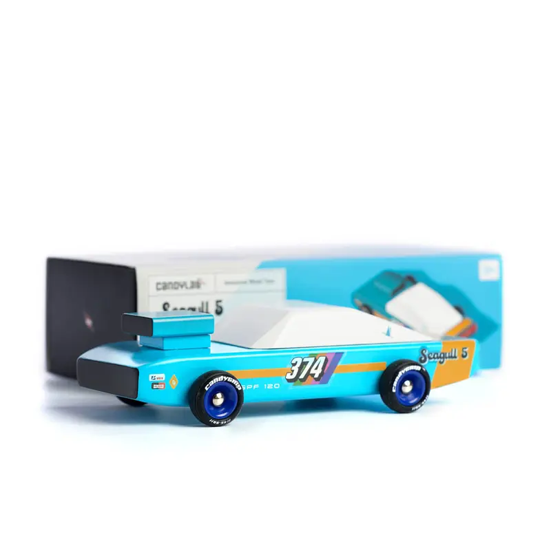 Seagull Blue Racing Car By Candylab Toys