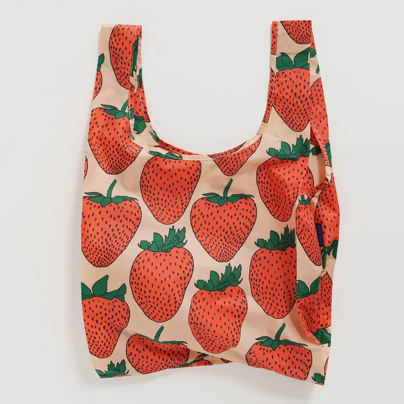 Standard Bag in Strawberry by Baggu