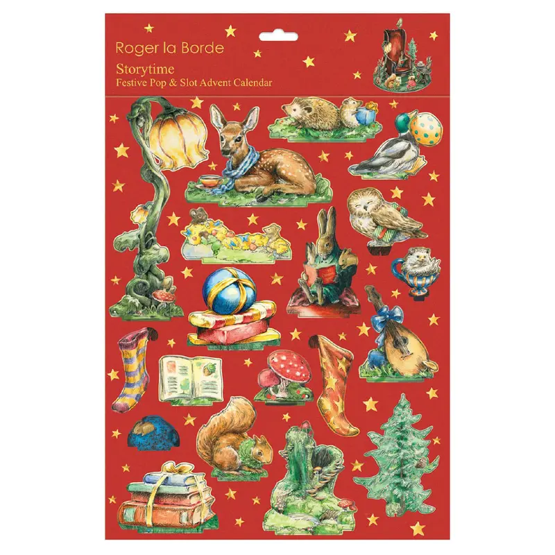 Storytime Pop And Slot 3D Advent Calendar by Roger La Borde