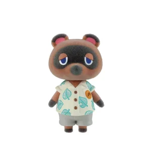Tom Nook Animal Crossing Doll (Shokugan Flocked Series Wave 01) by Bandai