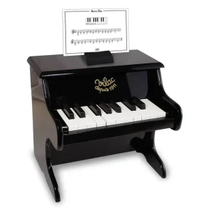Wooden Piano in Black By Vilac