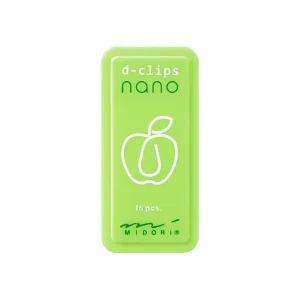 Apple D-Clip Nano Paperclips by Midori