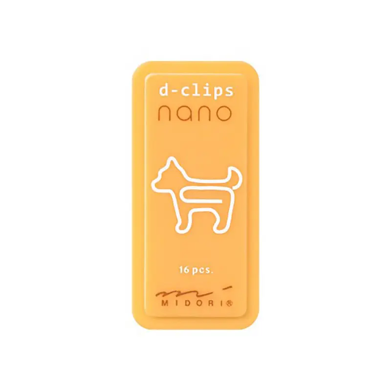 Dog D-Clip Nano Paperclips by Midori