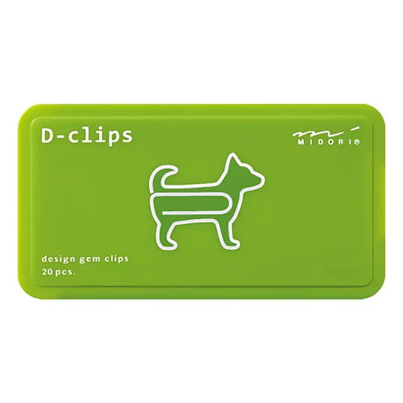 Dog D-Clip Paperclips by Midori