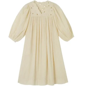 Lily Of The Valley Dress in Buttermilk by Faune