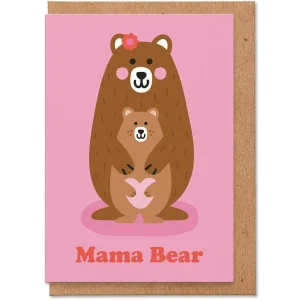 Mama Bear Greetings Card by Studio Boketto