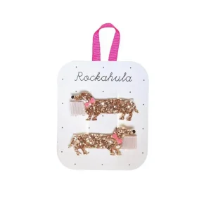 Morris Sausage Dog Hair Clips by Rockahula