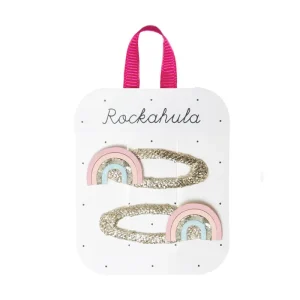 Shimmer Rainbow Hair Clips by Rockahula