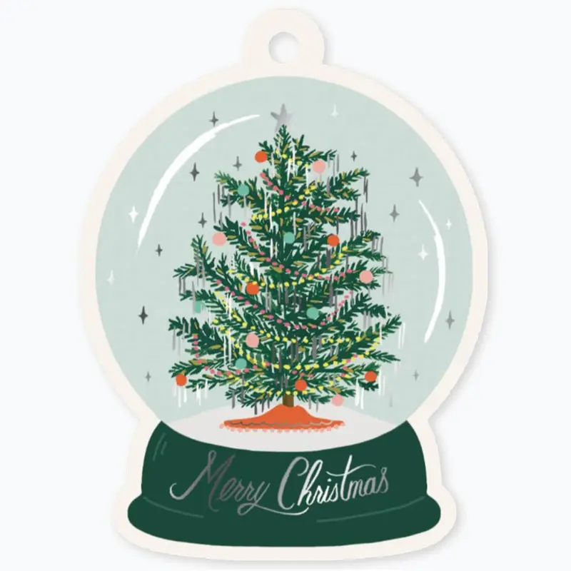Snow Globe Gift Tags By Rifle Paper Co.