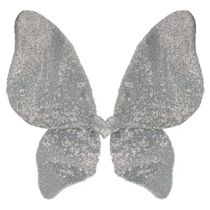 Sparkle Sequin Wings in Silver by Mimi & Lula