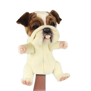 British Bulldog Puppet (26cm) by Hansa