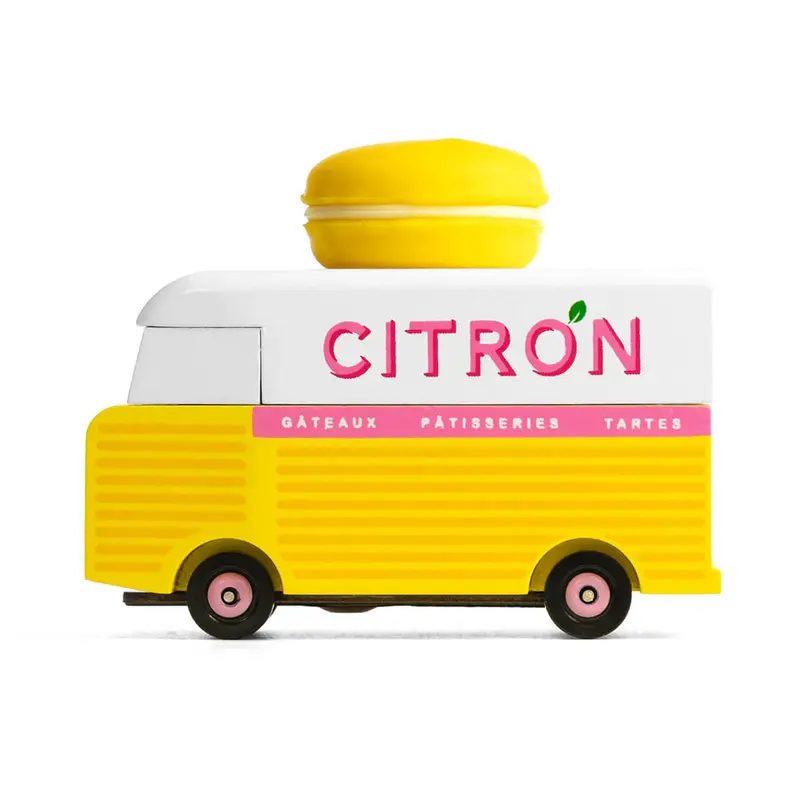 Citron Macaron Van Mini Candyvan By Candylab Toys