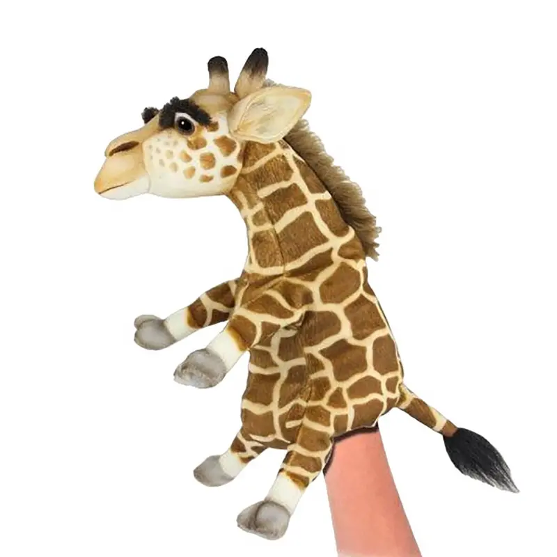 Giraffe Puppet (33cm) by Hansa