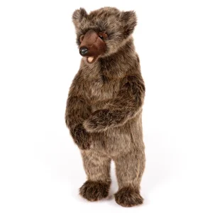 Large Grizzly Bear Standing (50cm) by Hansa