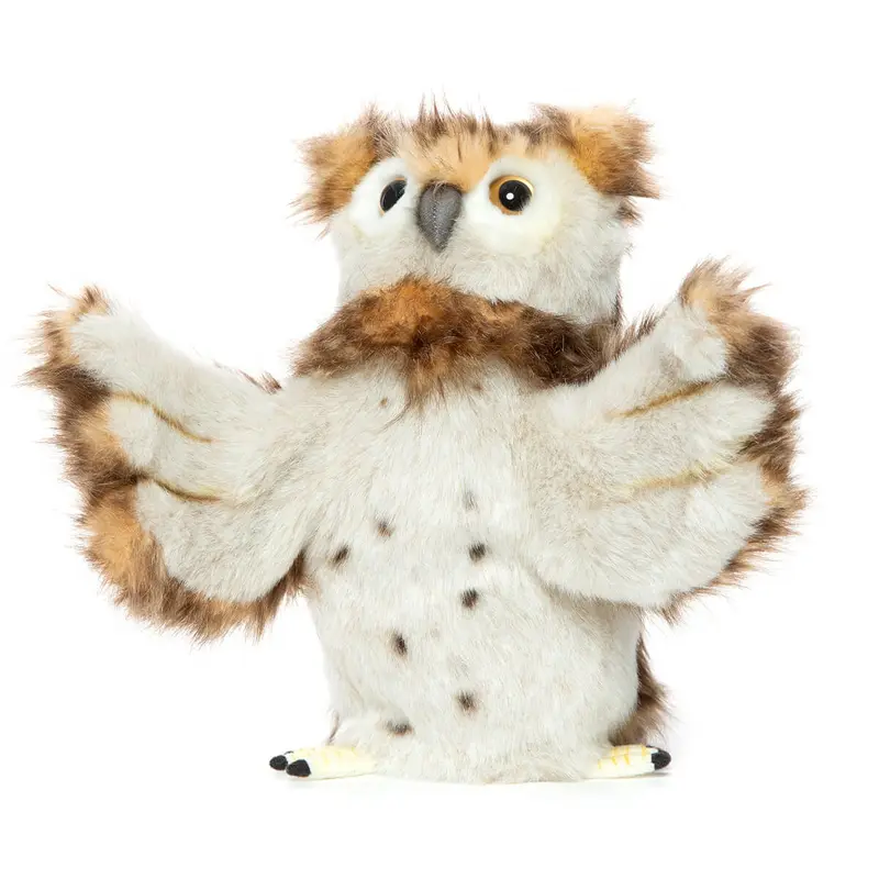 Owl Hand Puppet (34cm) by Hansa