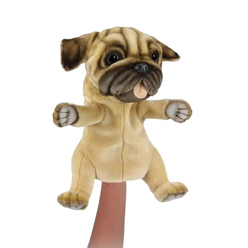 Pug Puppet (27cm) by Hansa