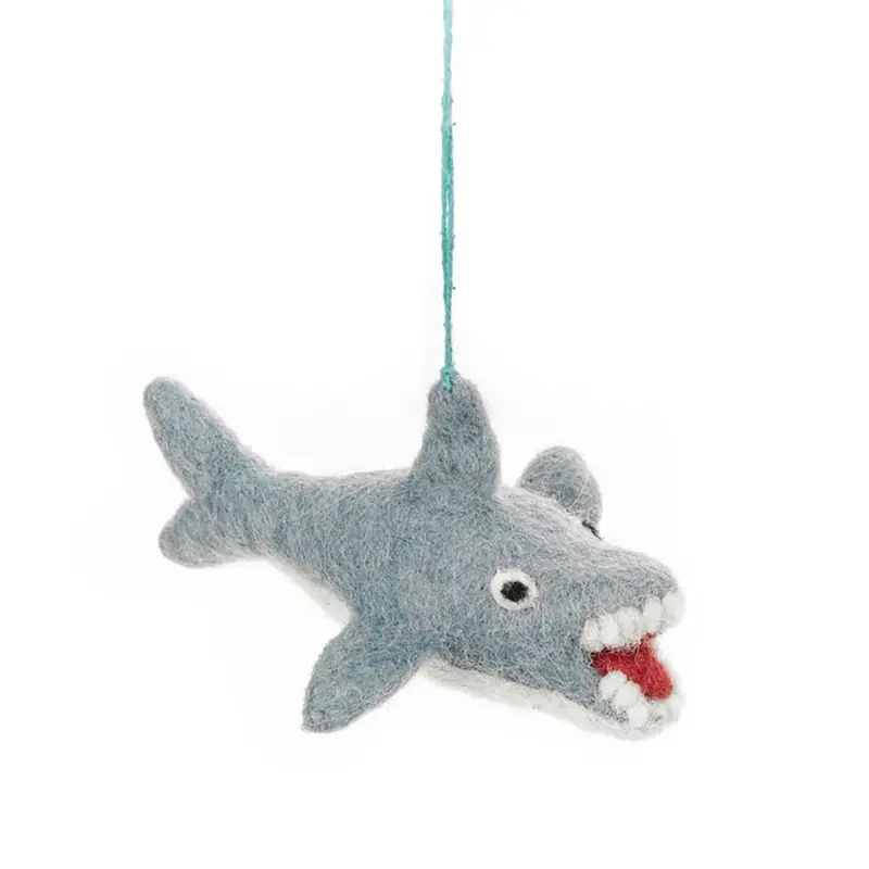 Sheldon the Shark Hanging Decoration by Felt So Good