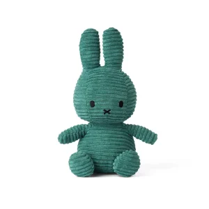Small Corduroy Miffy in Green (23cm) by Bon Ton Toys