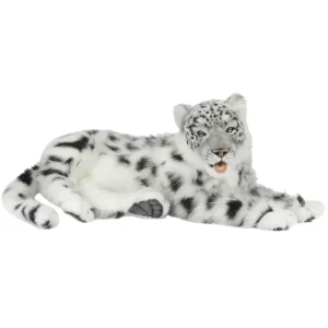 Snow Leopard Jacquard Laying (66cm) by Hansa