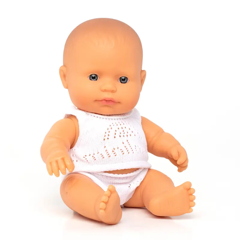 Baby Boy Doll (21cm Caucasian) by Miniland