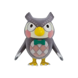 Blathers Animal Crossing Doll (Shokugan Flocked Series Wave 03) by Bandai