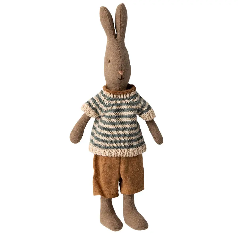 Brown Rabbit (Size 1) in Shirt and Shorts by Maileg