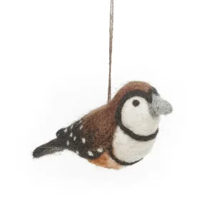 Darwin The Finch Hanging Decoration by Felt So Good