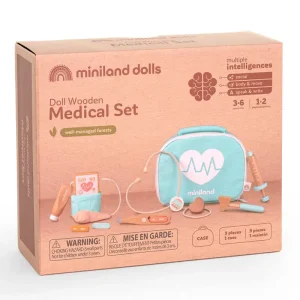 Doll Wooden Doctor Set by Miniland