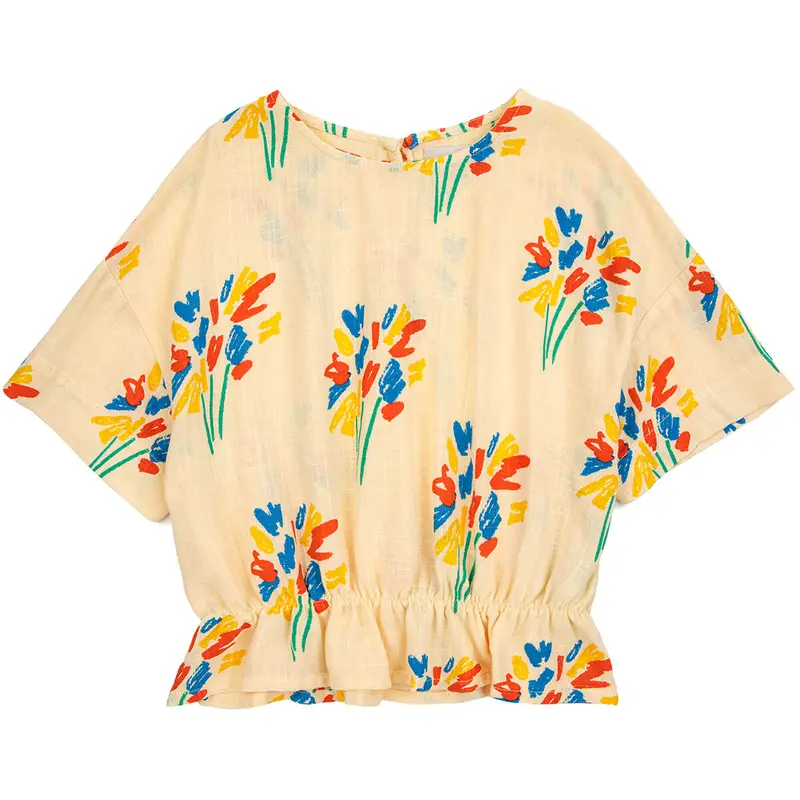 Fireworks All Over Woven Top by Bobo Choses - Last One In Stock - 6-7 Years