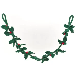Holly Christmas Garland (120cm) by Felt So Good