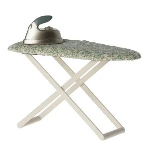 Iron and Ironing Board in Mint Floral by Maileg