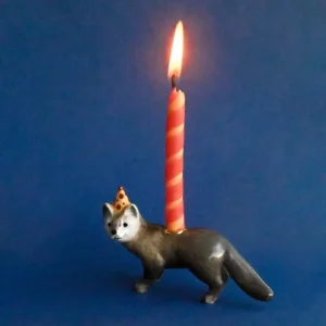 Mink Ceramic Cake Topper by Camp Hollow
