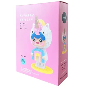 Rainbow Unicorn Mini Bricks by Momiji