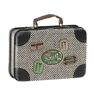 Small Travel Suitcase in Off White by Maileg