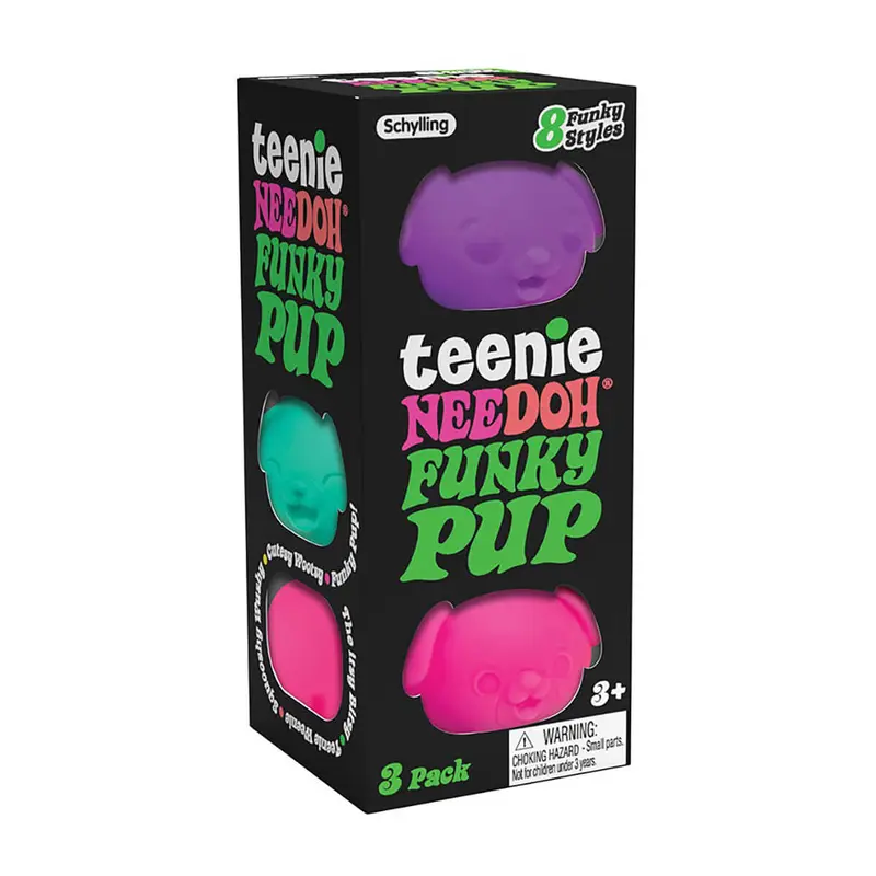 Teenie Funky Pup Needoh Squishy Toy by Schylling