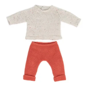 Knitted Trousers & Sweater Doll Outfit (38cm) by Miniland