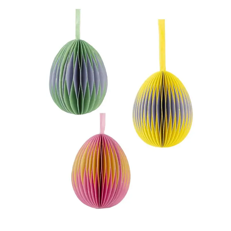 Small Honeycomb Decorative Eggs by Talking Tables