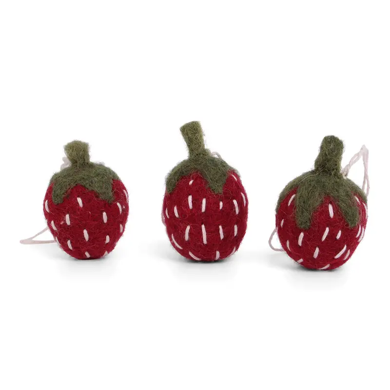 Strawberries Hanging Decoration by Gry & Sif