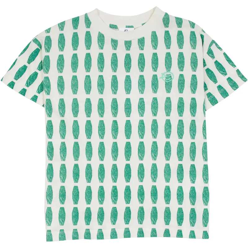 Tile Tee in Verdant Green by Wynken - Last Ones In Stock - 2-4 Years
