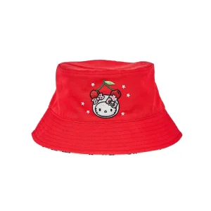 Tokidoki x Hello Kitty Cherry Kitty Reversible Bucket Hat by Tokidoki