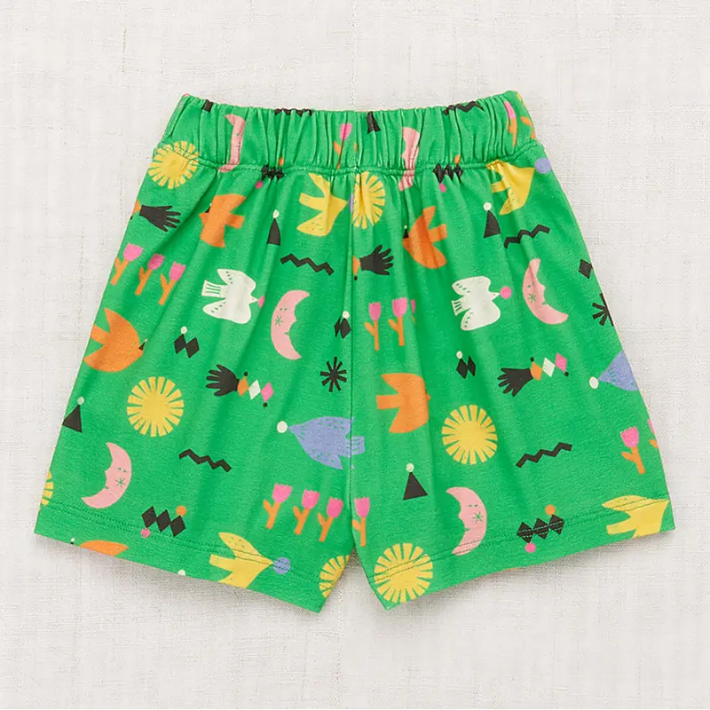 Cabana Short in Clover Daleyden Fte by Misha & Puff - Last Ones In Stock - 5-8 Years